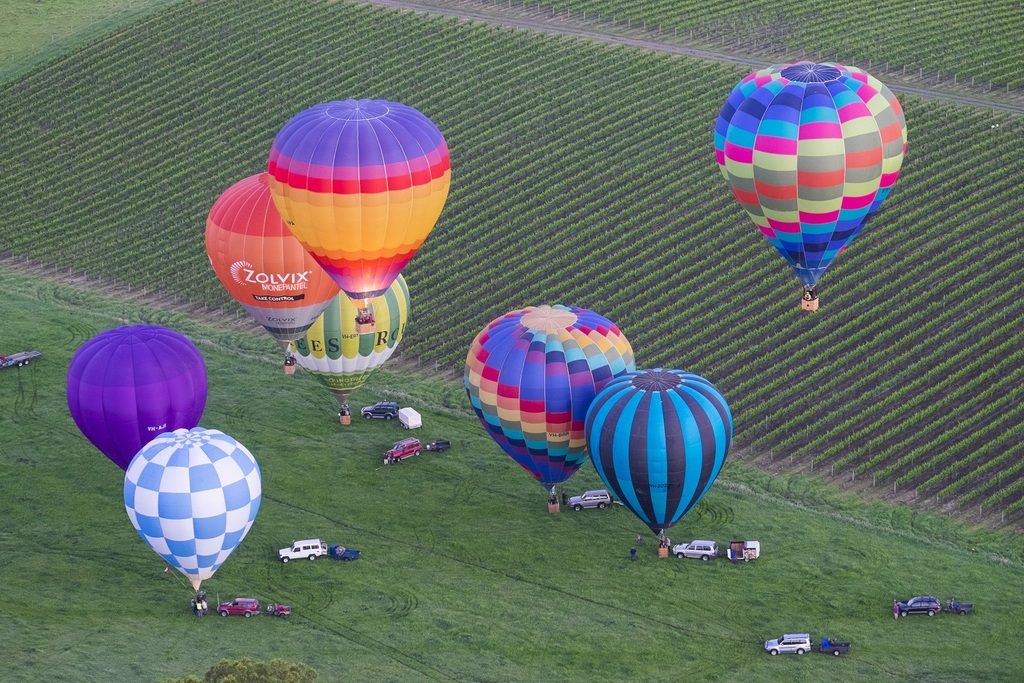 Global Ballooning over Yarra Valley