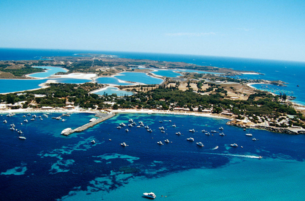 Boating Rottnest Island, Perth, Western Australia