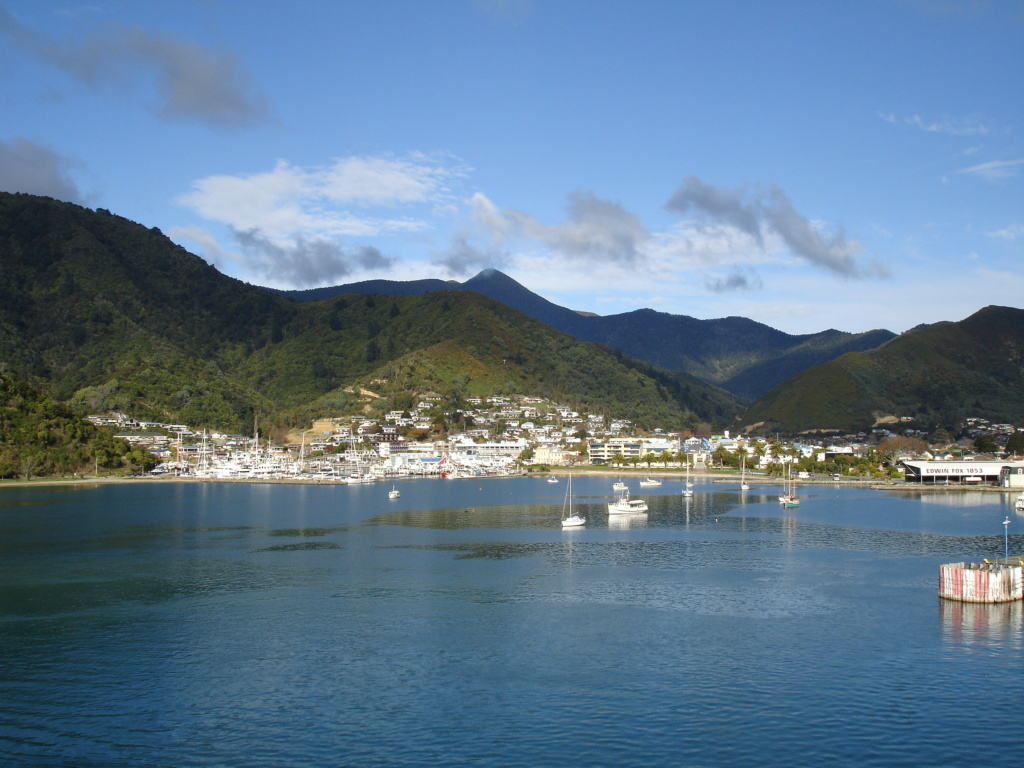 Picton, Gateway to the South Island, New Zealand