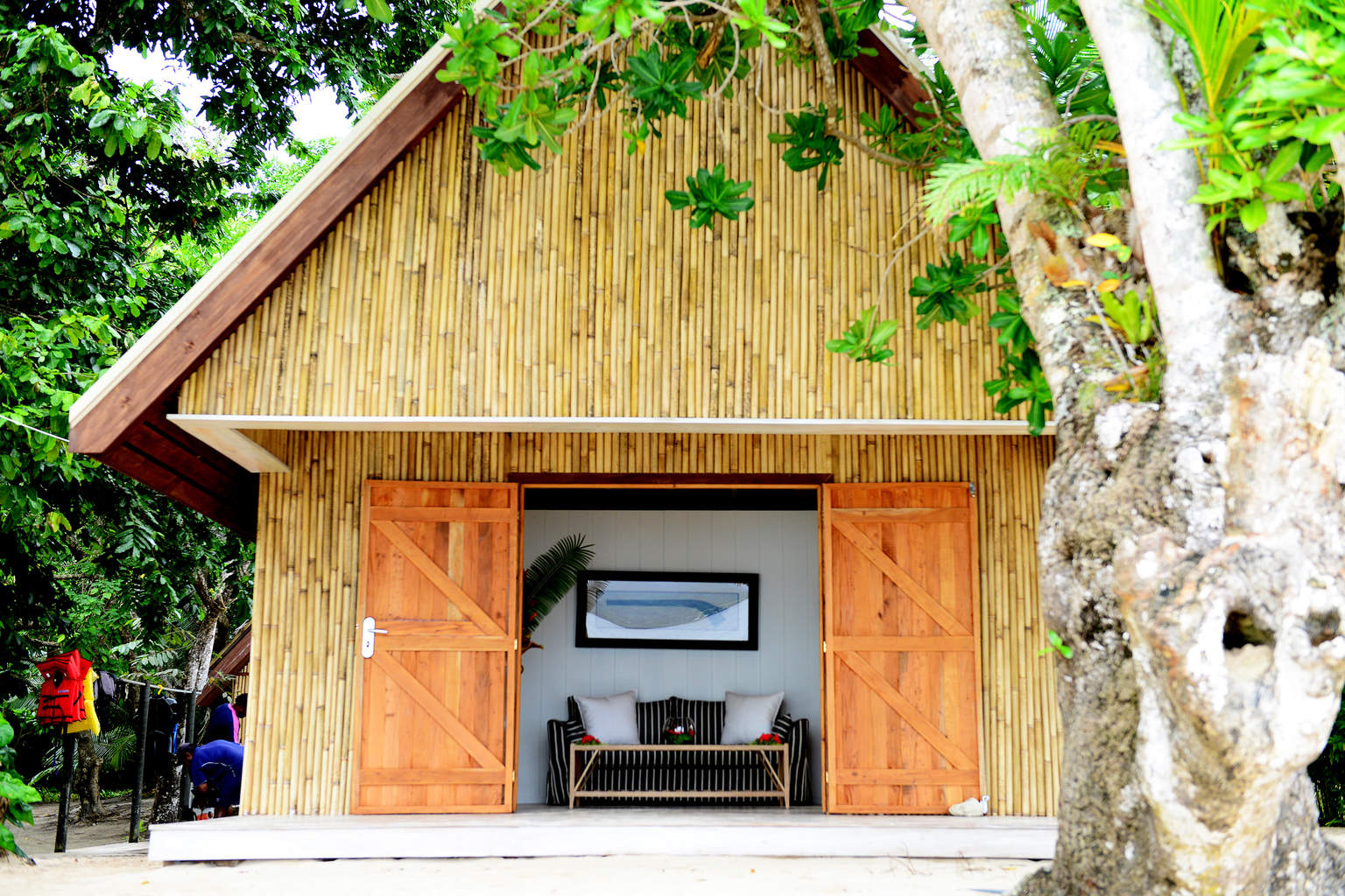 Qamea Honeymoon Bure Exterior